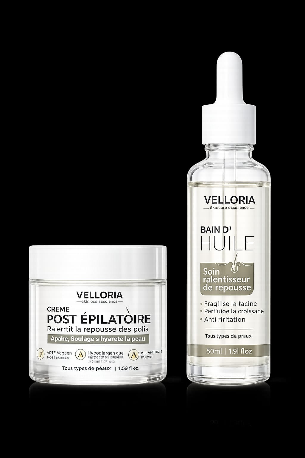 Crème Post Épilatoire VELLORIA