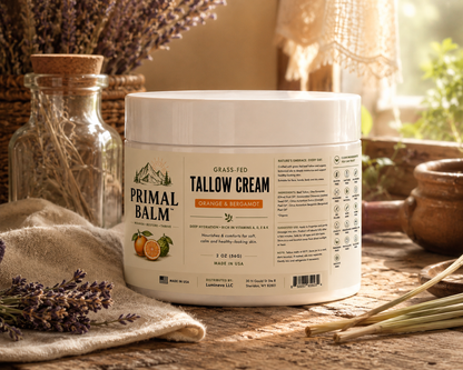 Tallow Cream Orange & Bergamot