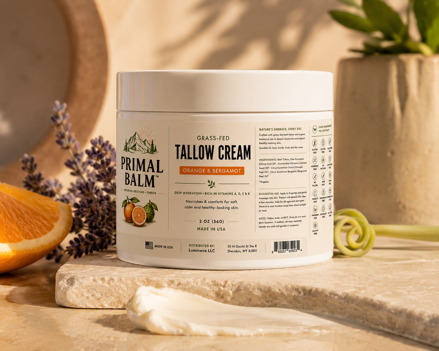 Tallow Cream Orange & Bergamot